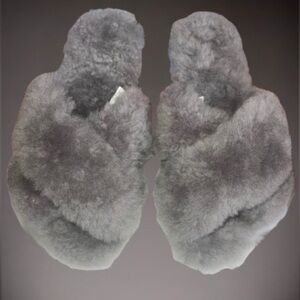 Emu Mayberry sheepskin slippers (unisex); sz wmns 7/mns 6